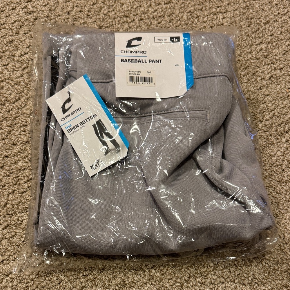 Gray Baseball Pants